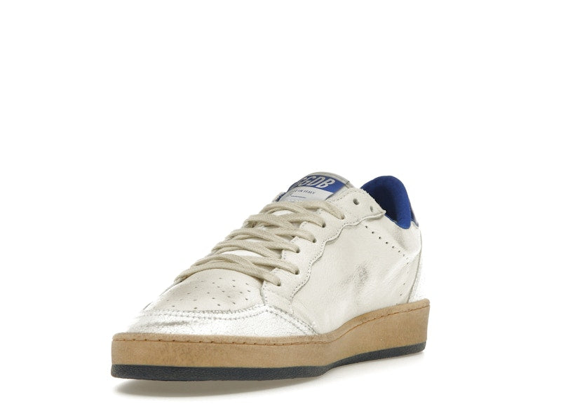 Golden Goose Ball-Star Low White Bluette
