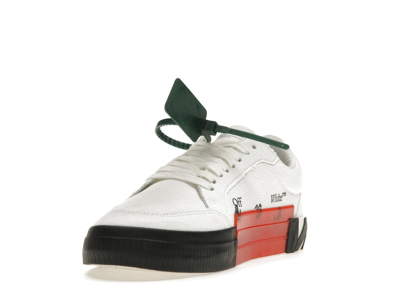 OFF-WHITE Low Vulcanized Canvas White Blue
