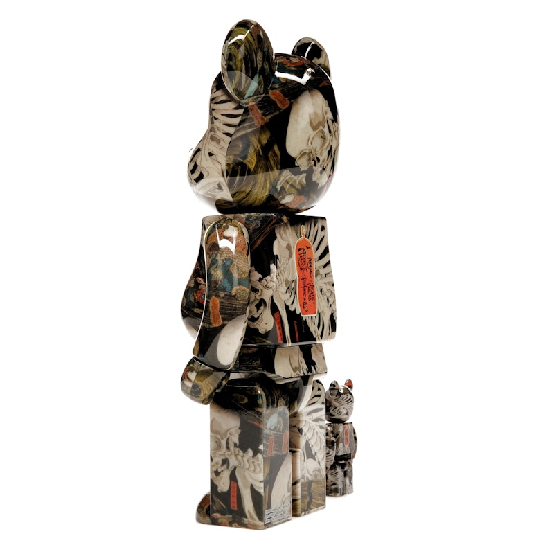 Bearbrick Utagawa Kuniyoshi (The Haunted Old Palace at Soma) 100% & 400% Set