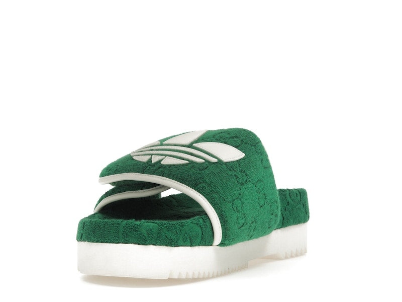 adidas x Gucci GG Platform Sandal Green