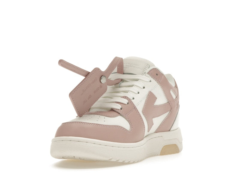 OFF-WHITE Out Of Office "OOO" Low Tops White Pink (Women's)