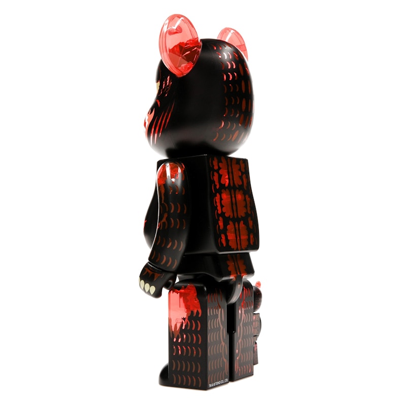 Bearbrick Godzilla VS Destoroyah version Godzilla (Meltdown) 100% & 400% Set Clear Orange Ver.