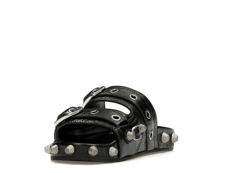 Balenciaga Cagole Sandals Black