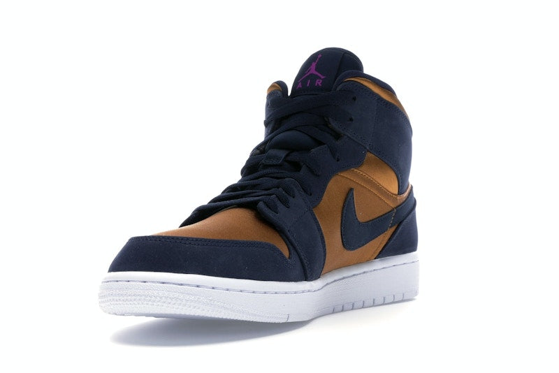 Jordan 1 Mid Obsidian Desert Ochre