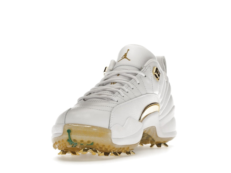 Jordan 12 Golf Metallic Gold