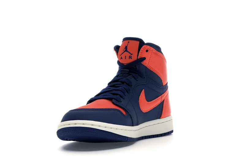 Jordan 1 Retro High Blue Void Turf Orange (Women's)