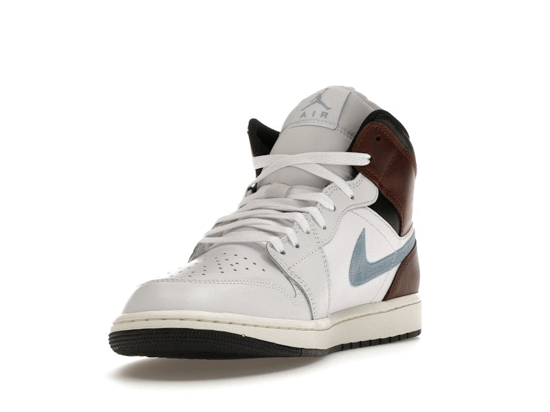 Jordan 1 Mid SE Brown Blue Grey