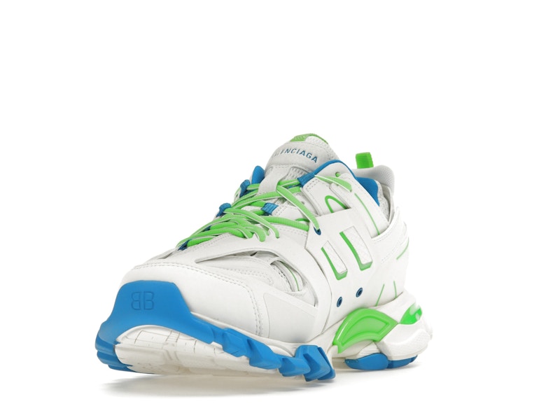 Balenciaga Track White Blue Green