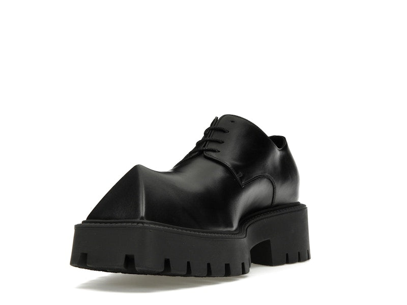 Balenciaga Rhino 25mm Derby Black Calfskin
