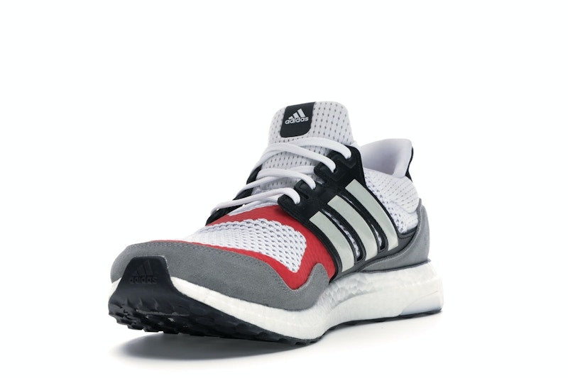 adidas Ultra Boost S&L White Grey Scarlet