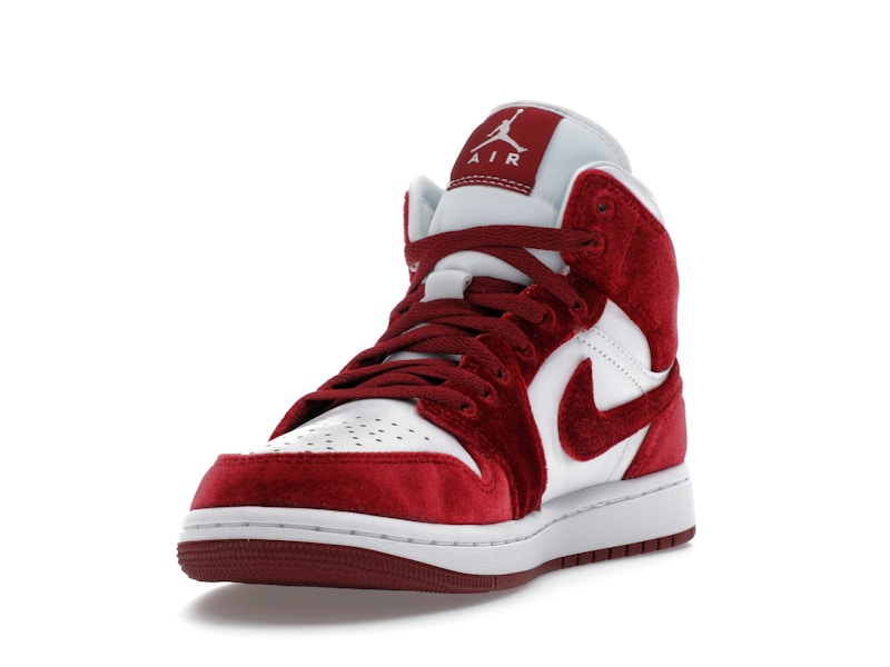 Jordan 1 Mid SE Red Velvet (Women's)