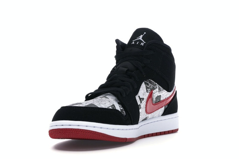 Jordan 1 Mid Newspaper Air Times