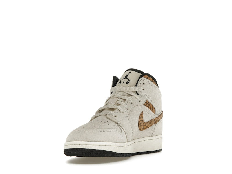 Jordan 1 Mid SE Brown Elephant (GS)