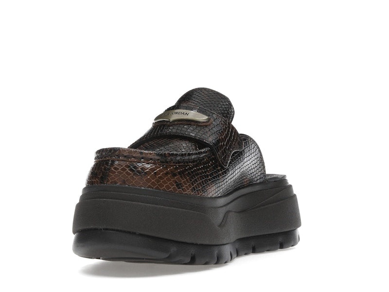 Jordan Mule Croc Velvet Brown (Women's)