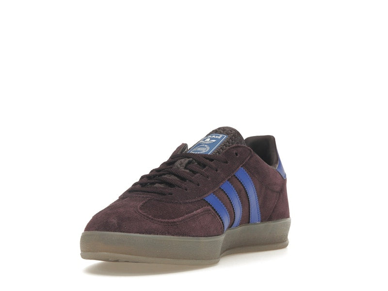adidas Gazelle Indoor Shadow Maroon Semi Lucid Blue