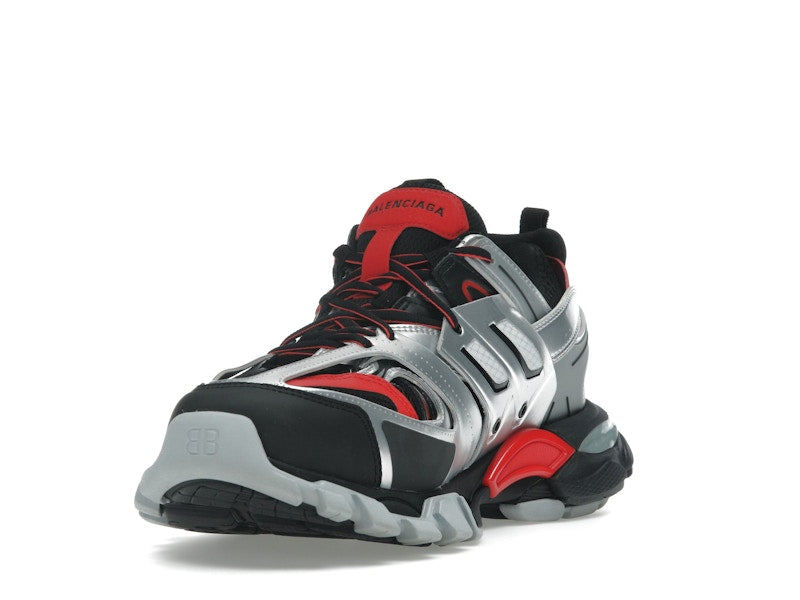 Balenciaga Track Black Red White Silver