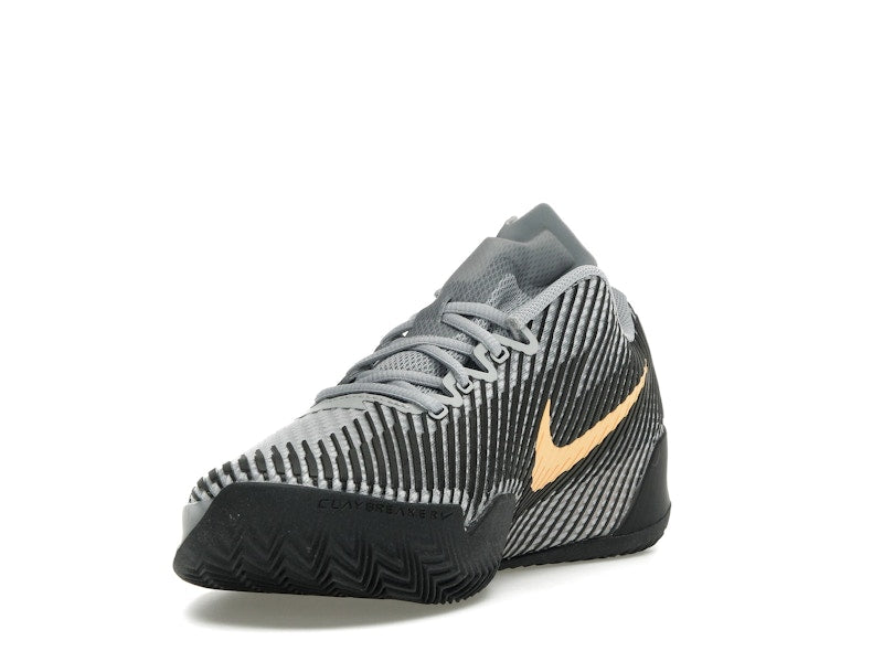 Nike Court Air Zoom Vapor 11 Clay Wolf Grey Laser Orange