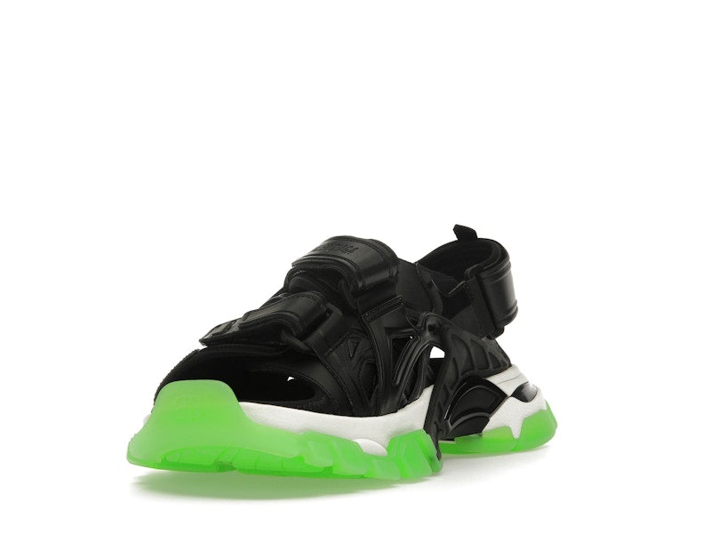 Balenciaga Track Sandal Black White Green