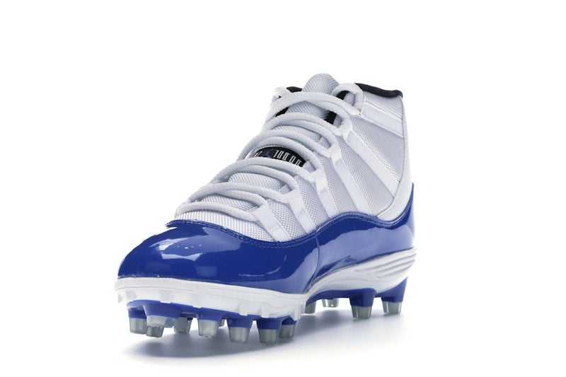Jordan 11 Retro Cleat White Royal