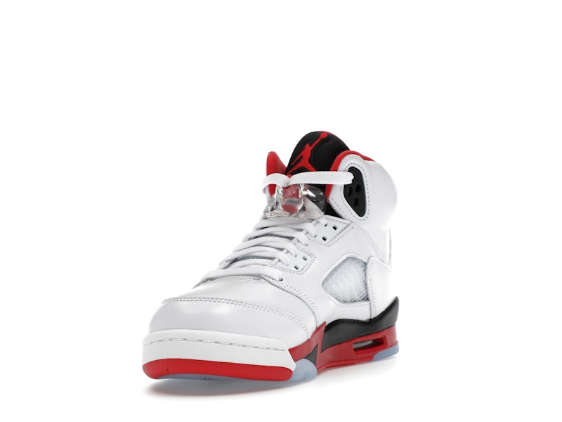 Jordan 5 Retro Fire Red Black Tongue (2025) (GS)