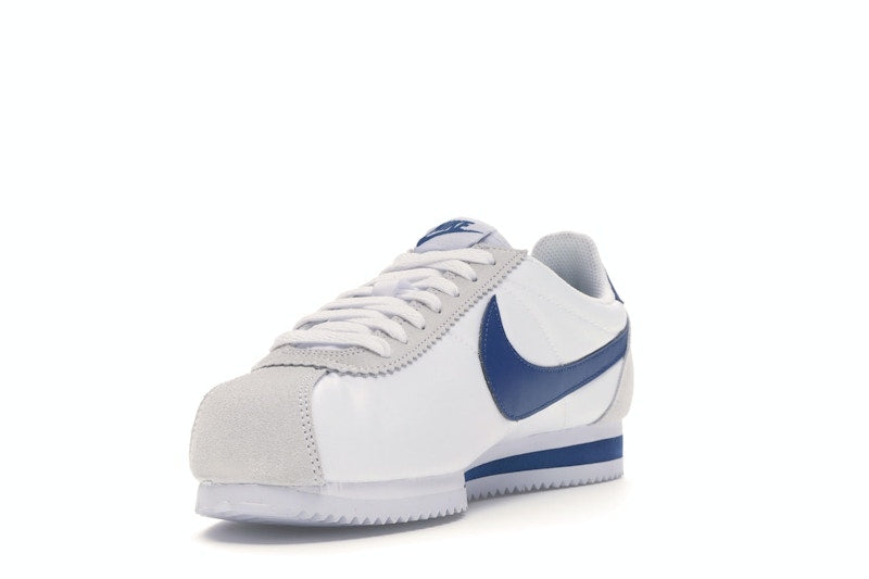 Nike Classic Cortez Nylon White Gym Blue
