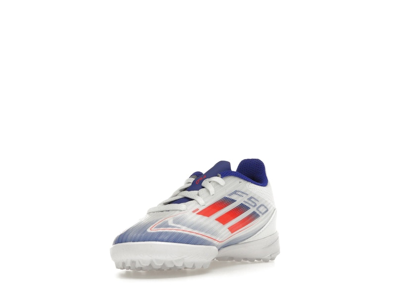 adidas F50 League Turf Cloud White Solar Red Lucid Blue (GS)