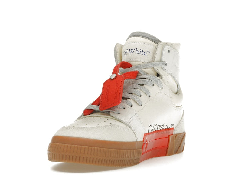 OFF-WHITE Floating Arrow High Top Vulc White Cream