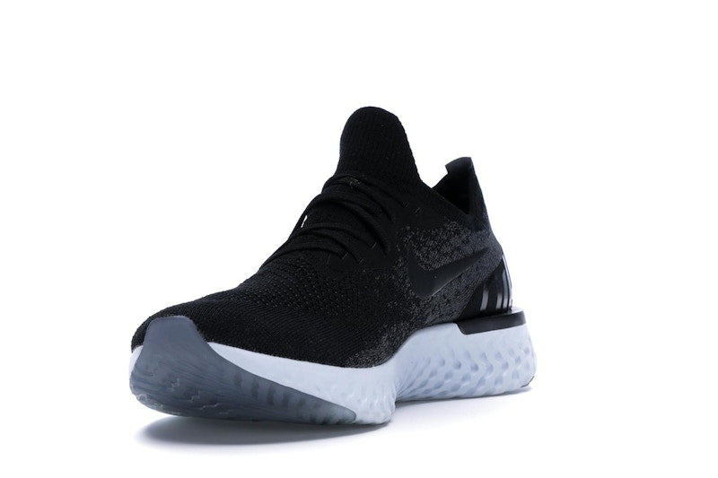 Nike Epic React Flyknit Black Dark Grey
