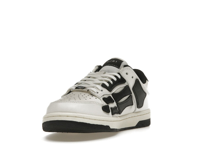 AMIRI Skel Top Low White Black White