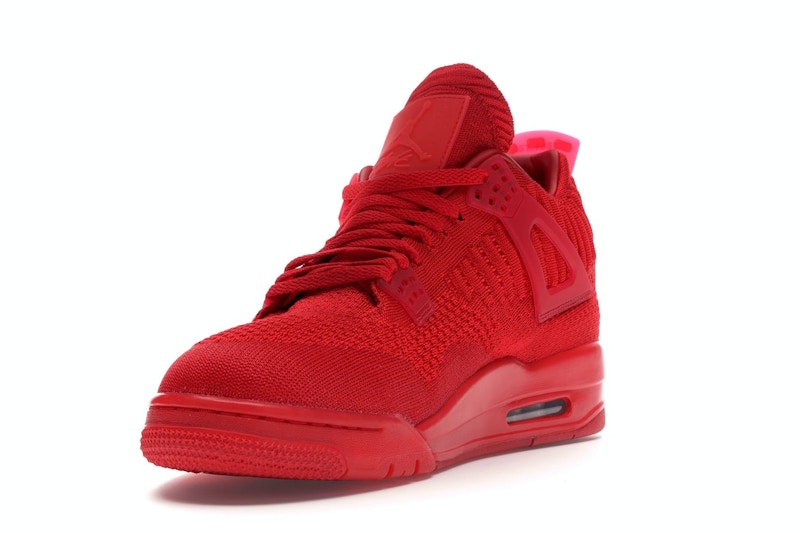 Jordan 4 Retro Flyknit Red