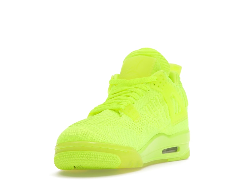 Jordan 4 Retro Flyknit Volt