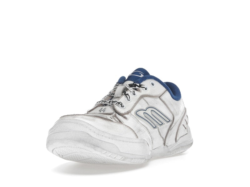 Balenciaga Hamptons Worn-Out White Dark Blue