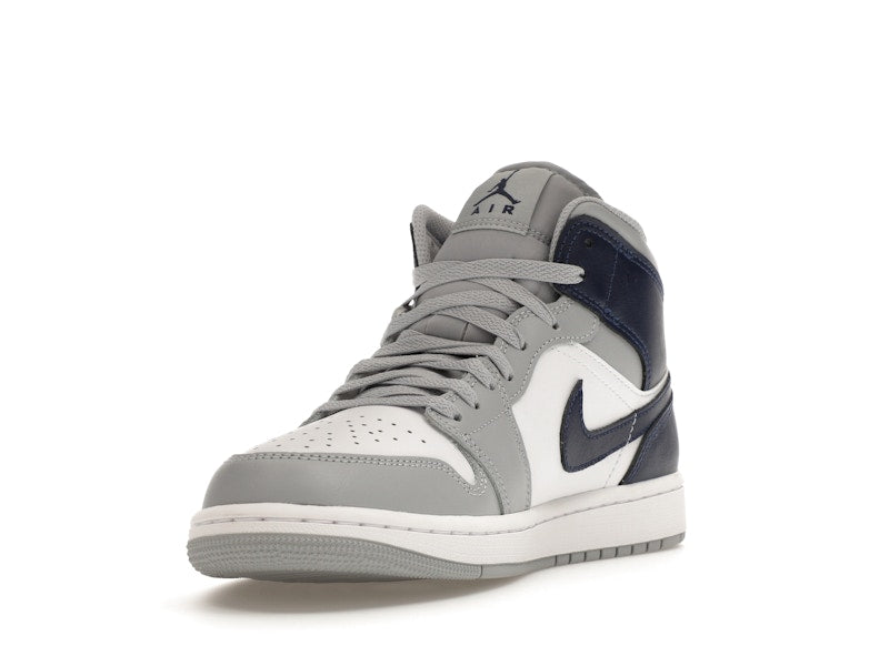 Jordan 1 Mid Wolf Grey Midnight Navy