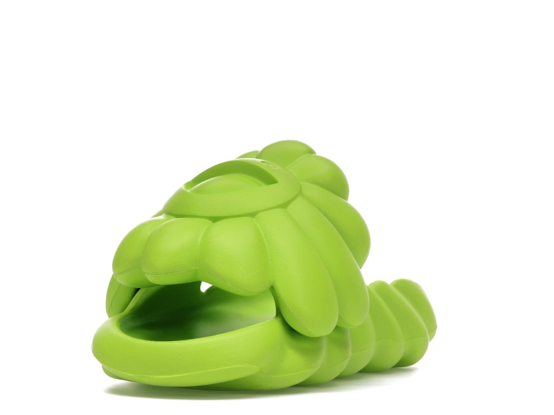 Takashi Murakami Ohana Full-Bloom Slide Lime Zest