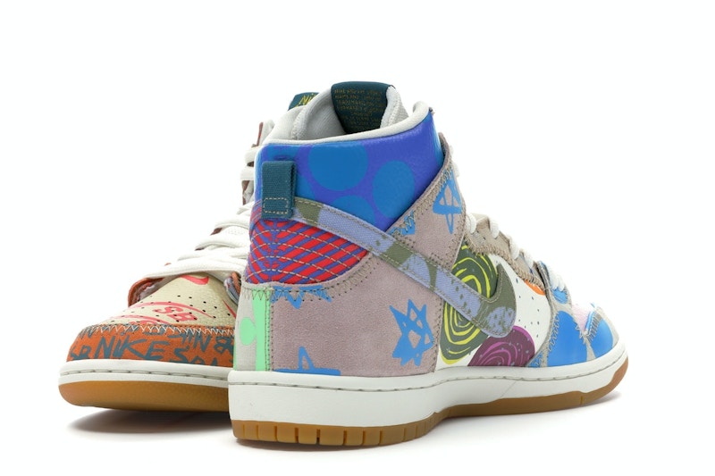 Nike SB Dunk High Thomas Campbell What the Dunk