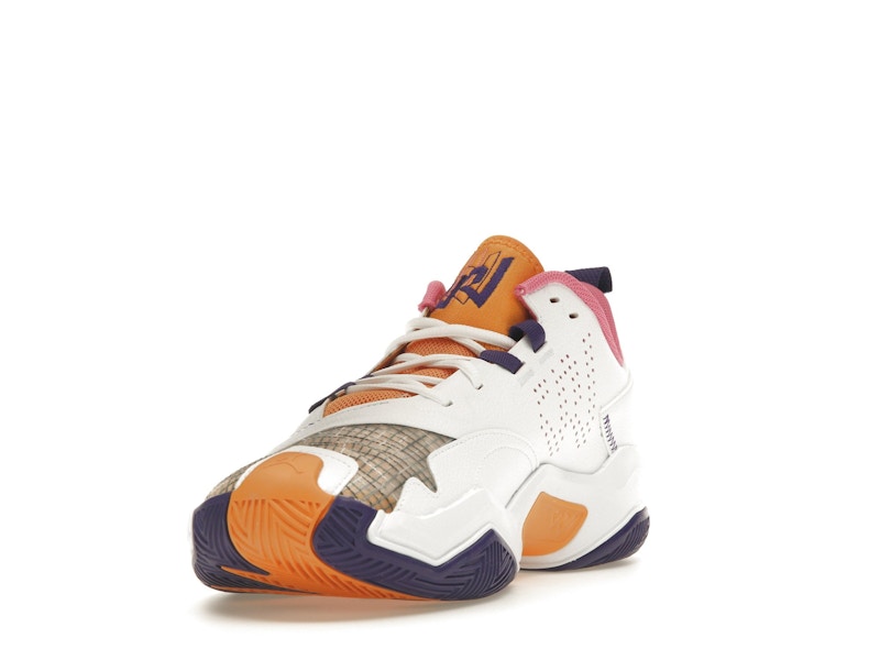Jordan One Take 4 White Court Purple Canyon Gold