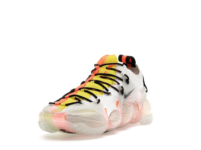 Nike ISPA Link Axis White Total Orange Sonic Yellow