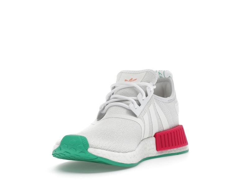 adidas NMD R1 White Magenta Green (Women's)