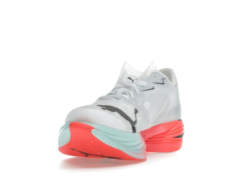 Puma Fast-R Nitro Elite 3 White Glowing Red Mint (Women's)