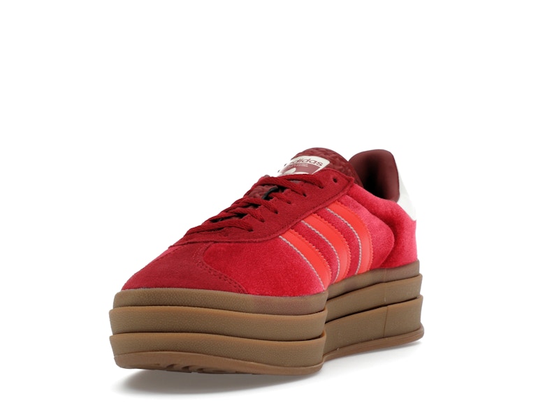 adidas Gazelle Bold Bright Red Velvet (Women's)