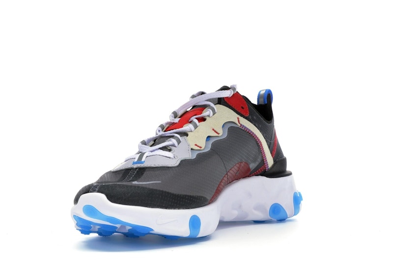 Nike React Element 87 Dark Grey Photo Blue