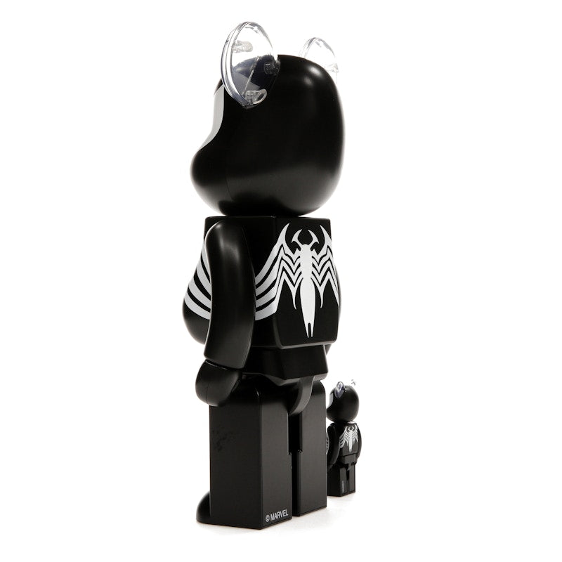 Bearbrick x Marvel Spider-Man Black Costume 100% & 400% Set