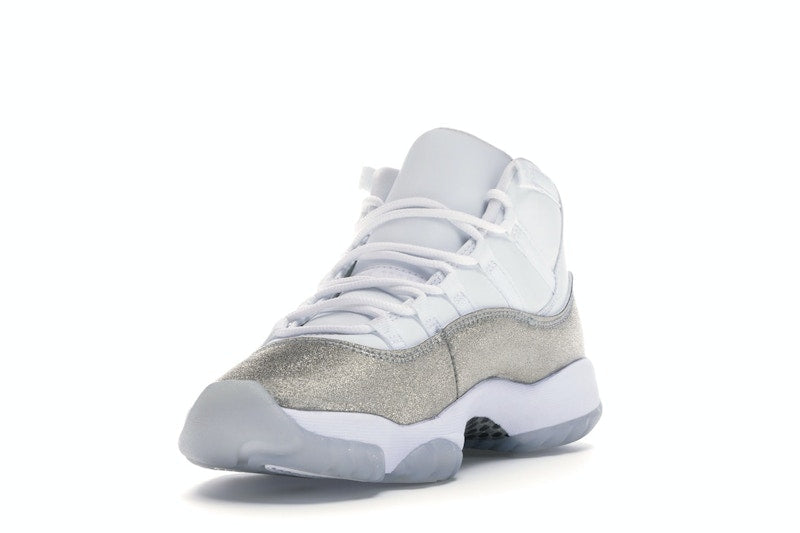 Jordan 11 Retro White Metallic Silver (Women's)