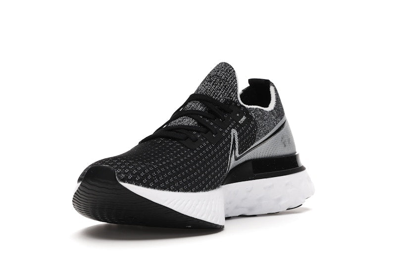 Nike React Infinity Run Flyknit Black White