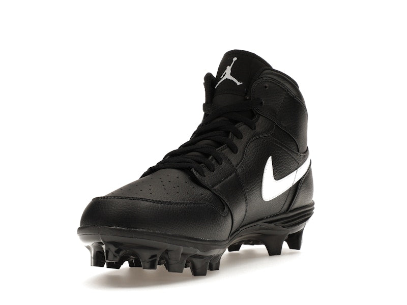 Jordan 1 Mid TD Cleat Black White