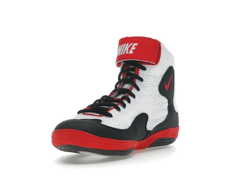 Nike Inflict White Black University Red
