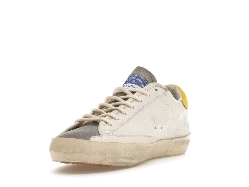 Golden Goose Super-Star White Orange Yellow