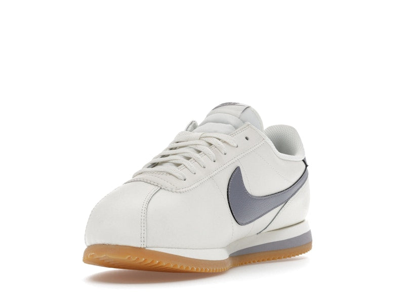 Nike Cortez Leather Sail Gum Yellow Cement Grey