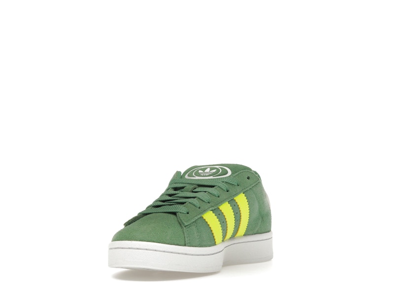 adidas Campus 00s Preloved Green Solar Yellow (Kids)