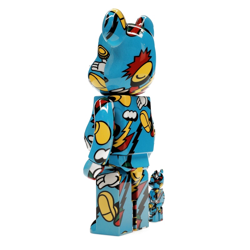 Bearbrick Grafflex 100% & 400% Set